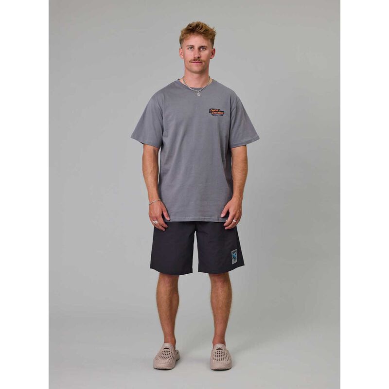 Just Another Fisherman Cracks & Crevasses Volley Shorts image number 3